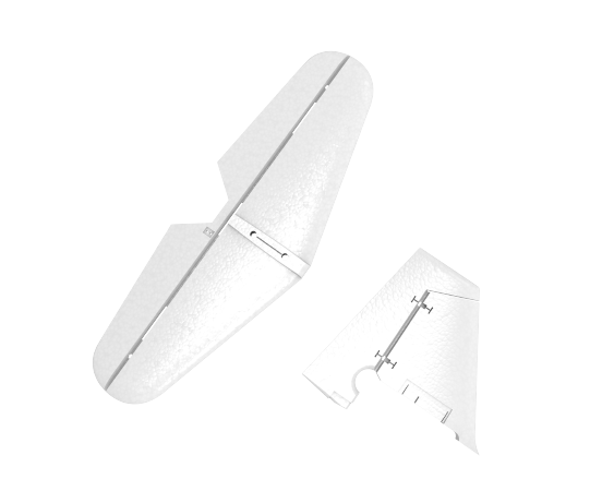EXHOBBY Trainstar Ascent Tail Wing and Rudder