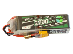 Gens Ace 11.1V 3s 2200mAh 45C LiPo Battery