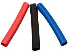 Heat shrink tube  6mm Red Blue Black 3 x 50mm