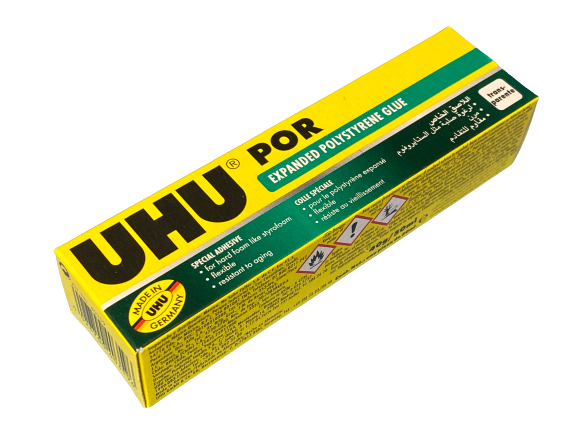 UHU POR Foam Safe Contact Adhesive Clear Glue