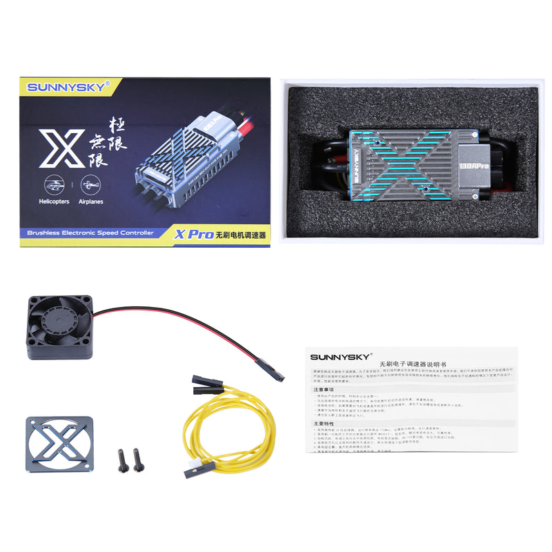 Sunnysky ESC X130A HV 6 - 14s Lipo SBEC