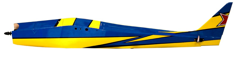 49" Challenger ARF Fuselage blue Nitro