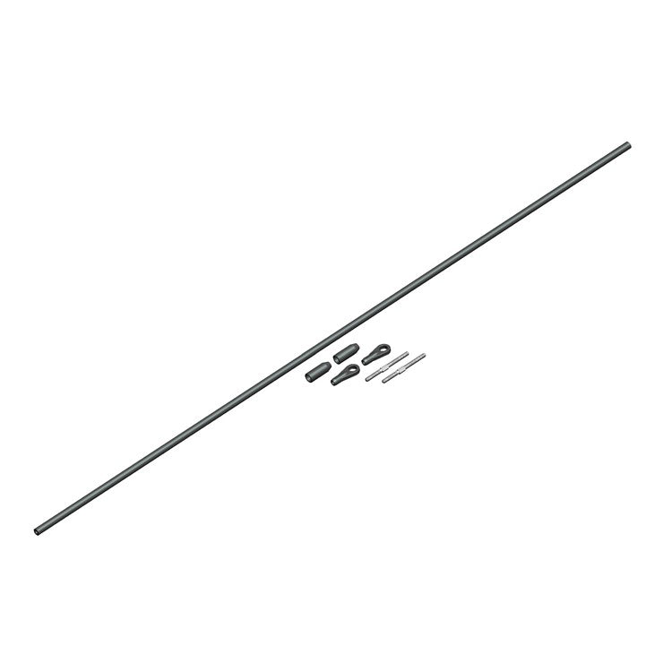 Rc Control Rods ALZRC - Devil X380 Carbon Fibre Tail Control Rod Assembly | iActiveRC