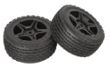 OMPHOBBY Basher Buggy G171 Front Wheels - G1711003