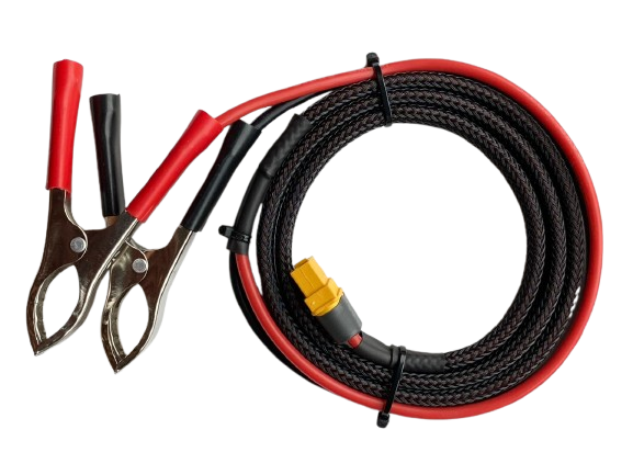 Crocodile Clips to XT60 lead 1 meter. (ISDT leisure battery lead)