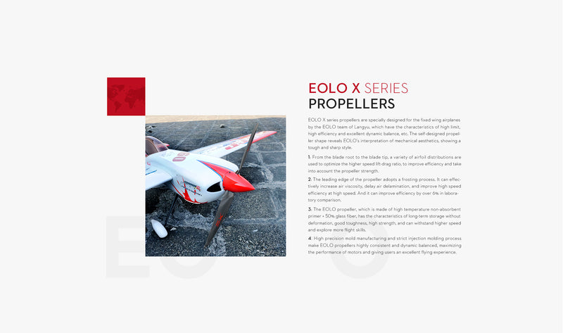 SUNNYSKY EOLO X SERIES 15 x 8 Inch 30-70E Propeller - Grey