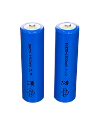 2 x 18650 Button Top LiIon 1500mAh Batteries for G171, G173, G174 RC OMPHobby RC Cars