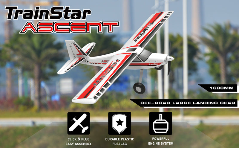 TrainStar Ascent 1400mm Wingspan with Brushless Motor PNP