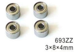 450 Class bearing 3*8*4mm