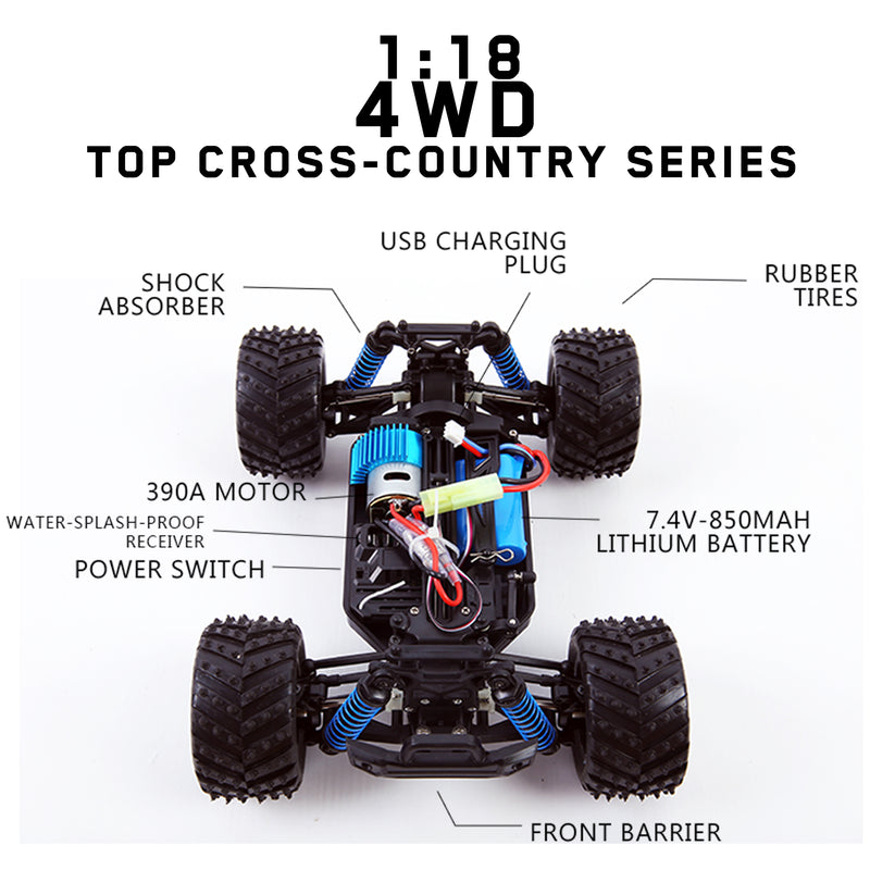 1:18 4WD Cross Country Short Course
