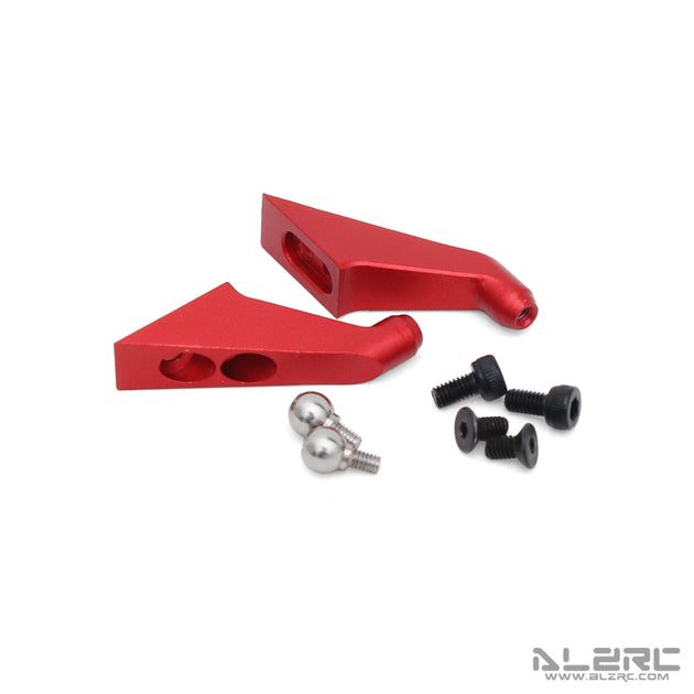 ALZRC - Devil X360 Metal Main Rotor Holder Arm - Red | iActiveRC
