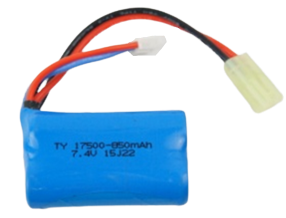 EXHOBBY 7.4V-850MAH-LiIon and Charger Tamiya plug