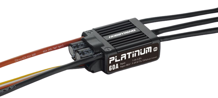 Hobbywing Platinum 60A V4 ESC Speed Controller