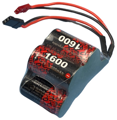 Hump Ni-HM Receiver Battery Pack 6v 1600mAh