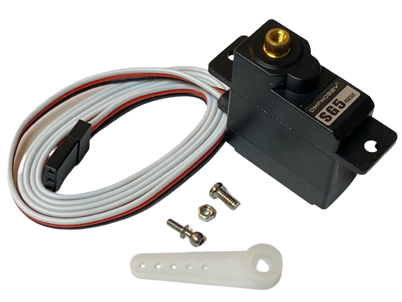 17g servo metal gear OMPHOBBY SG5 17G Metal Gear Servo