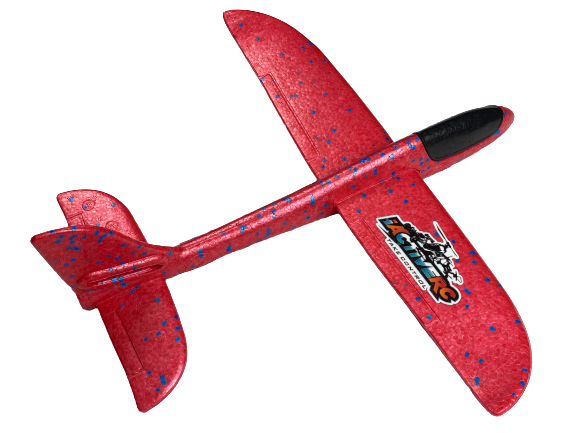 Red aeroplane discount toy