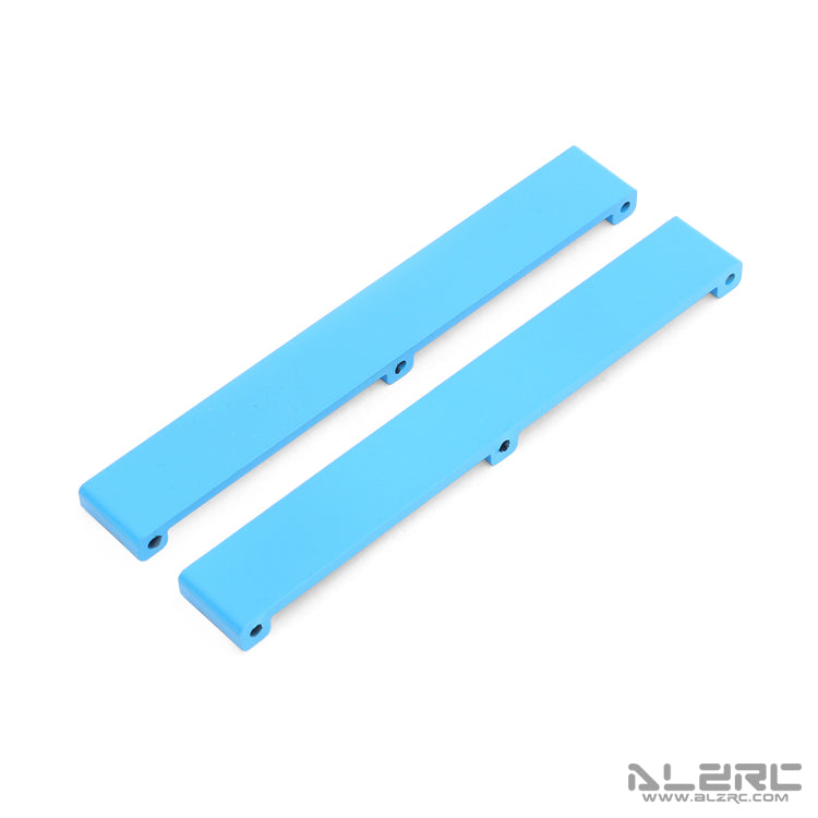N-FURY T7 Main Frame Connection Plate - Front-Blue - NFT7-036B