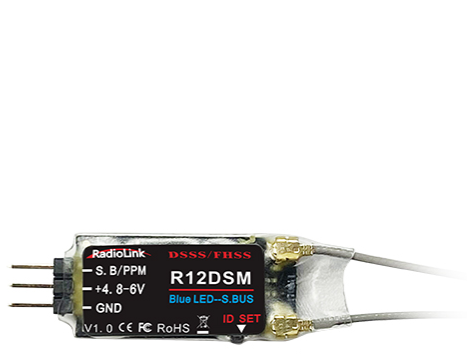 Radiolink R12DSM 12 Channel MINI Receiver