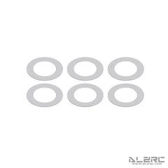 Stainless Steel Washer - 10x16x0.1mm x 6 - T7SW-10015001