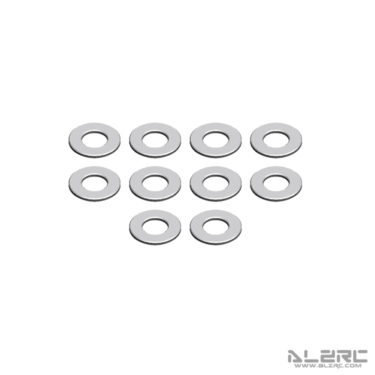 Stainless Steel Washer - 3x6x0.5mm x 10 - T7SW-306005