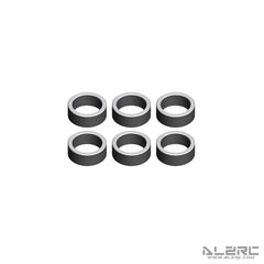 Stainless Steel Washer - 5x6.5x2.5mm x 6 - T7SW-506525