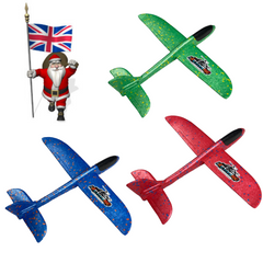 38cm Foam Kids Toy Throwing Aeroplane / Glider Plane Stocking filler